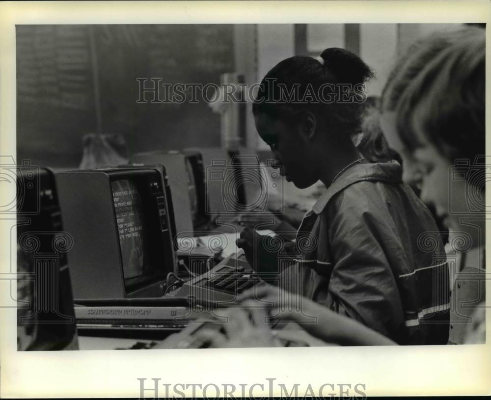 1980 Press Photo Harriet Tubman Middle School - orb46551 - Historic Images