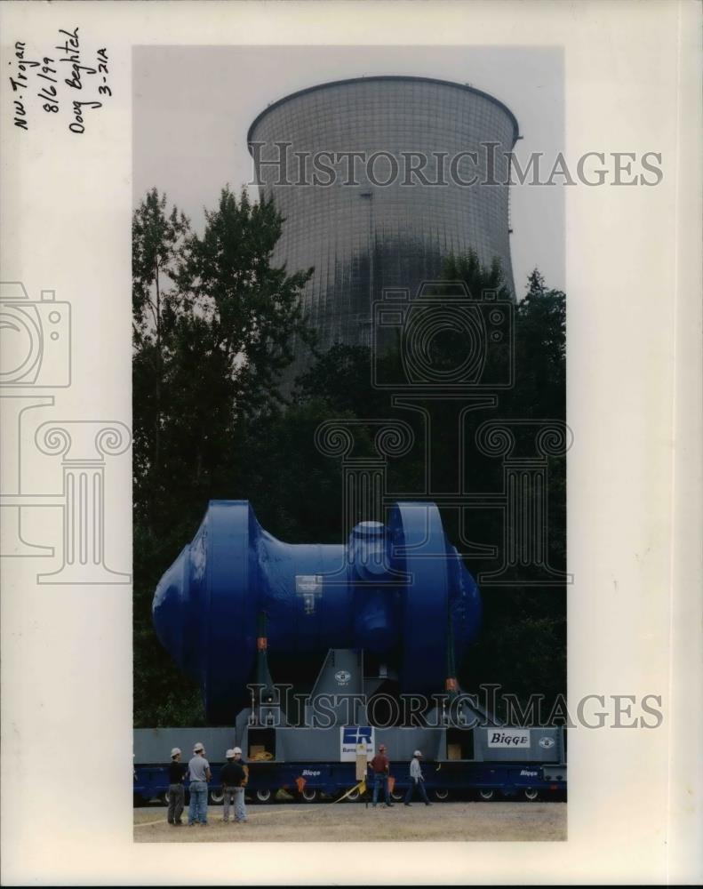 1999 Press Photo Nuclear Power Plant -Trojan - orb31000 - Historic Images