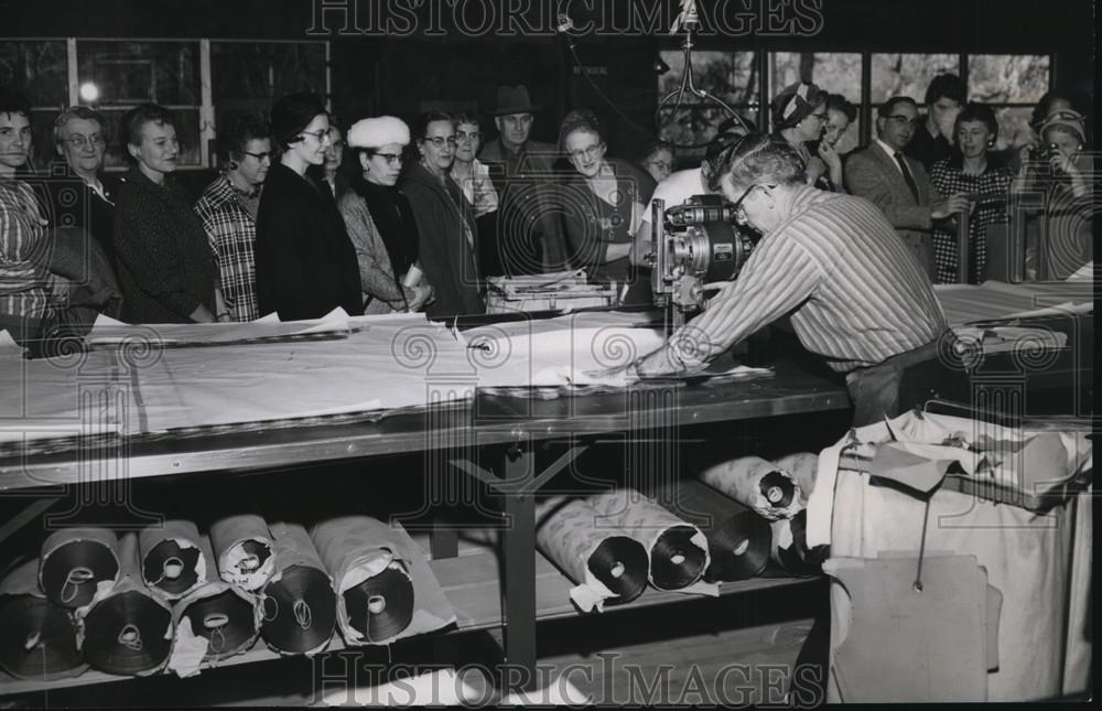 1959 Press Photo Milwaukie plant of Pendleton Woolen Mills orb34108