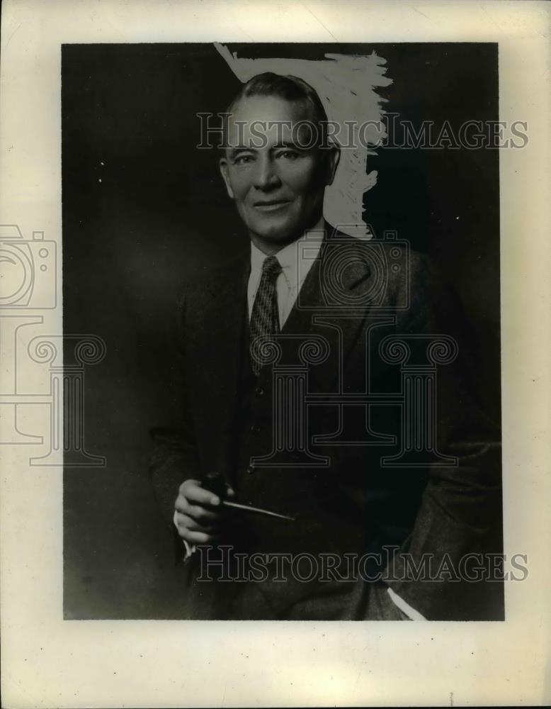 1943 Press Photo Admiral Emory S Laud Chairman of U.S Maritime Commission - Historic Images