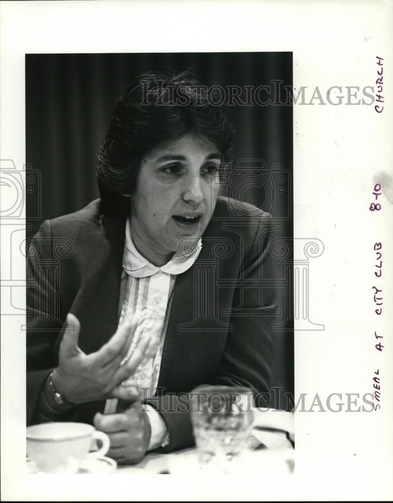 1984 Press Photo Eleanor Smealy Women's rights leader. - ora79986 - Historic Images