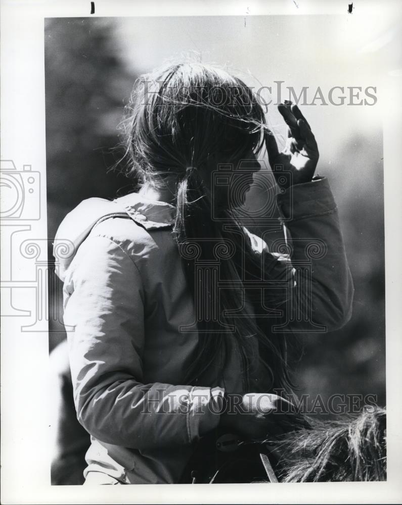 1970 Press Photo Colette Murray Daughter of Barry Murray - ora61527 - Historic Images