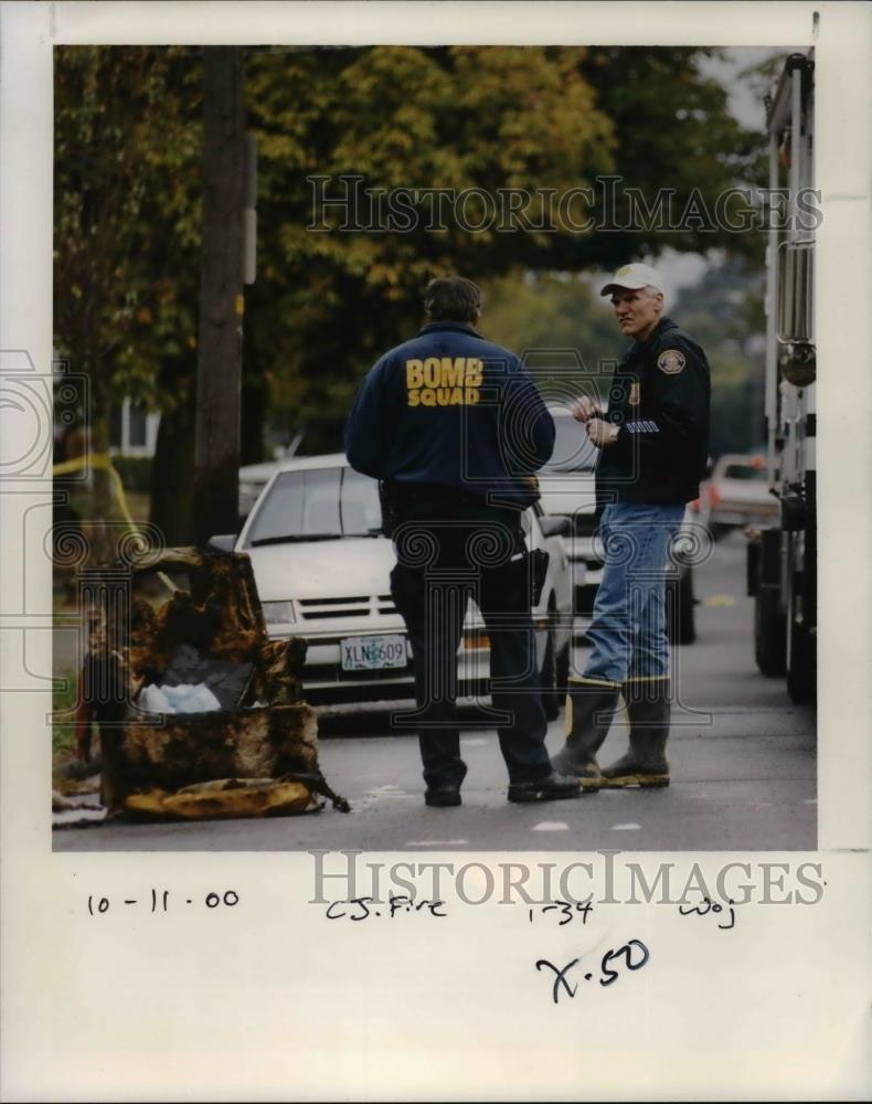 2000 Press Photo Portland Police Bureau North Zone - orb35289 - Historic Images