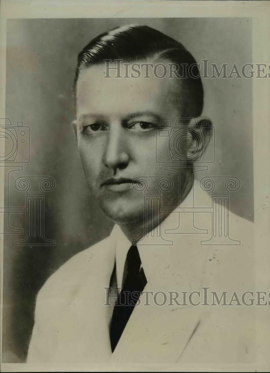 1934 Press Photo James E Isherwood Waynesburg PA attorney for American Legion - Historic Images