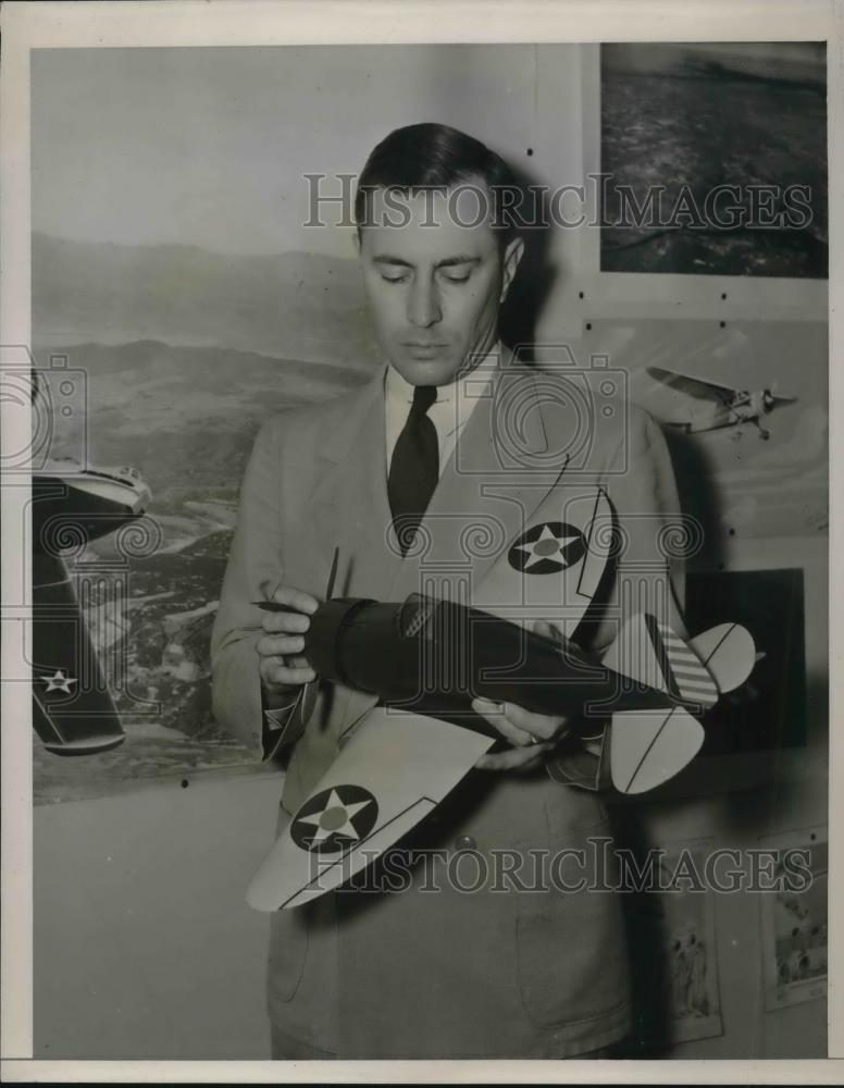 1941 Press Photo S.Paul Johnston National Advisory Committee - neb39779 - Historic Images