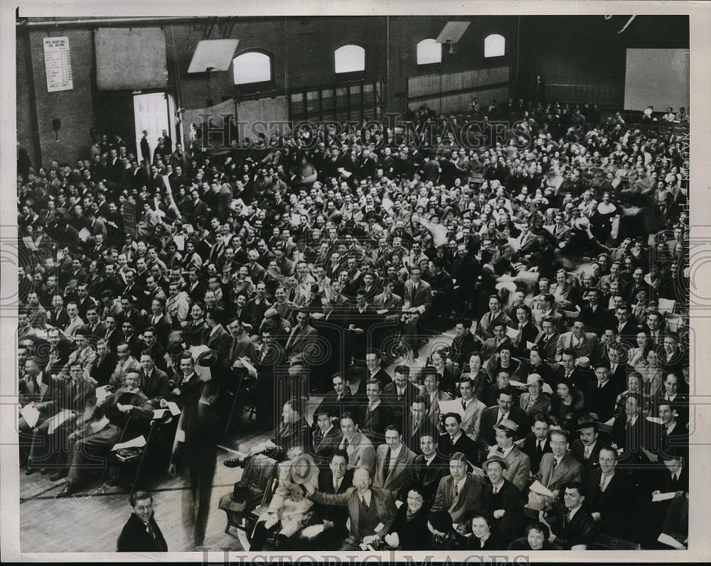 1935 Press Photo Students Of Western Reserve University - Historic Images