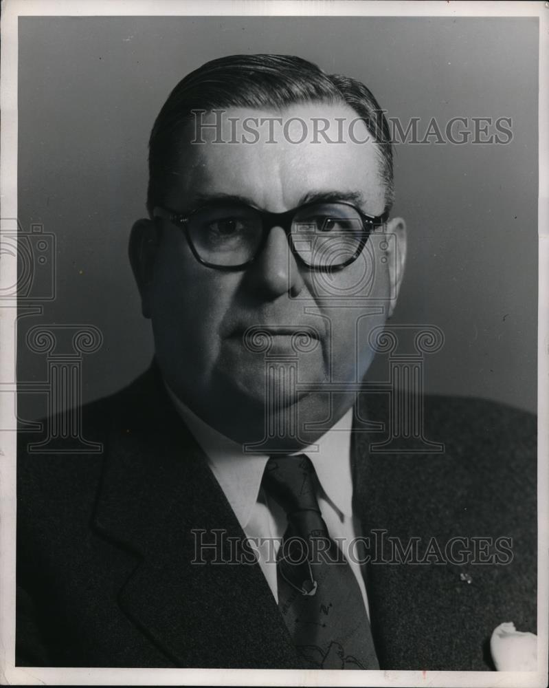 1952 Press Photo Joseph C Haldiman candidate for Arizona Governor - Historic Images