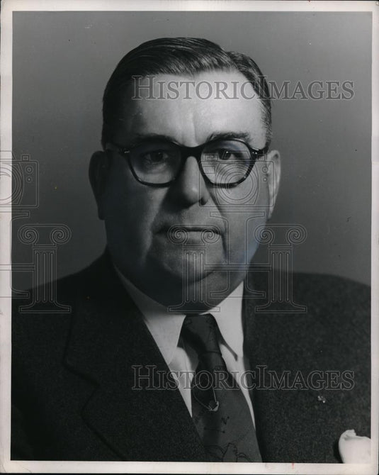 1952 Press Photo Joseph C Haldiman candidate for Arizona Governor - Historic Images