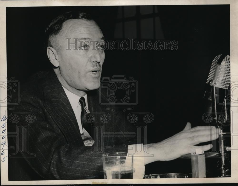 1939 Press Photo Dr Charles O Tansill Fordham U at Senate Foreign Relations comm - Historic Images