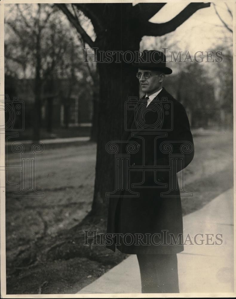 1922 Press Photo Waldo C. Gug, Prosecuting Attorney of HancockCounty - Historic Images