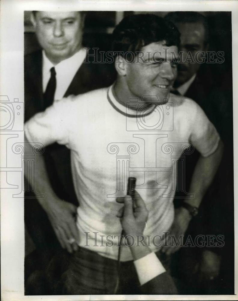 1969 Press Photo Raffaele Minichiello faced hearing in Rome for hijacking - Historic Images