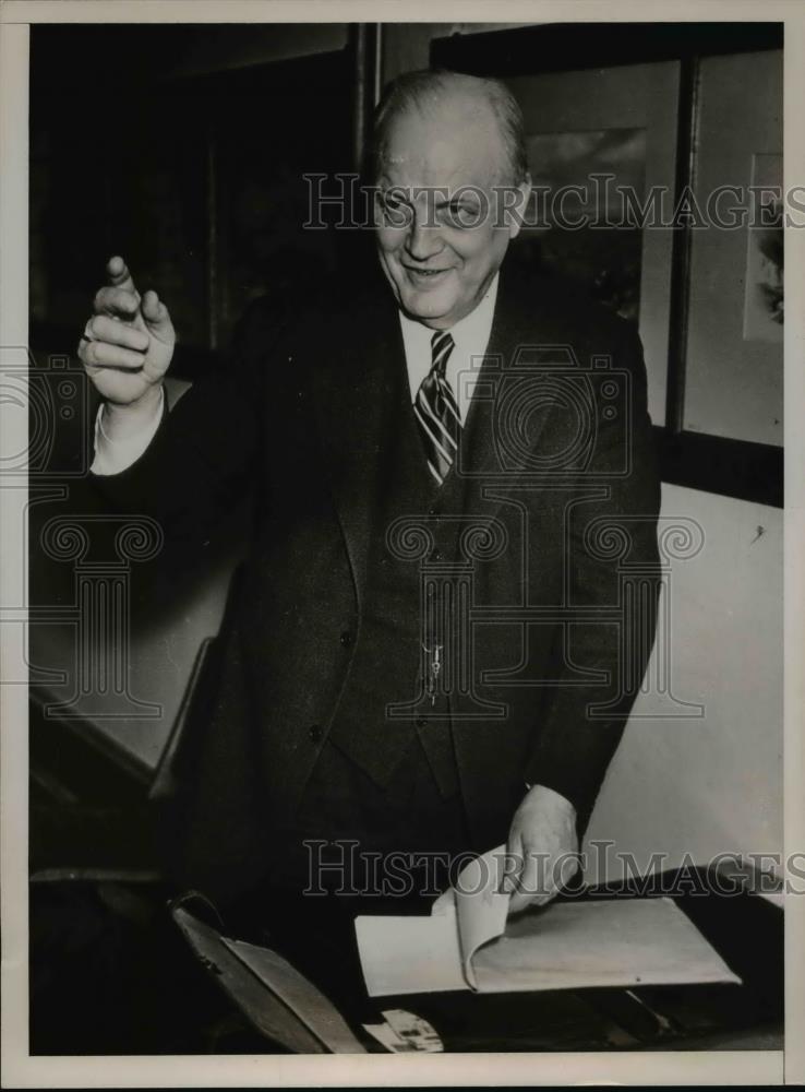 1938 Press Photo Bishop H.Lester Smith of the Methodist Episcopal Church - Historic Images