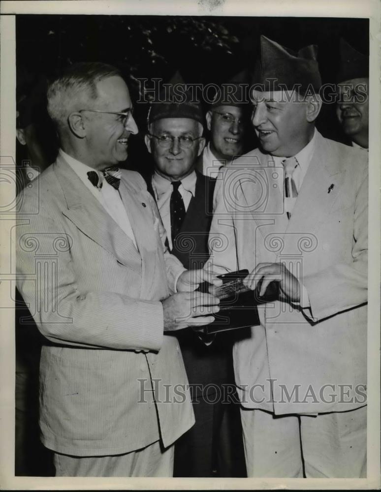 1946 Press Photo President Harry S.Truman - nee91636 - Historic Images