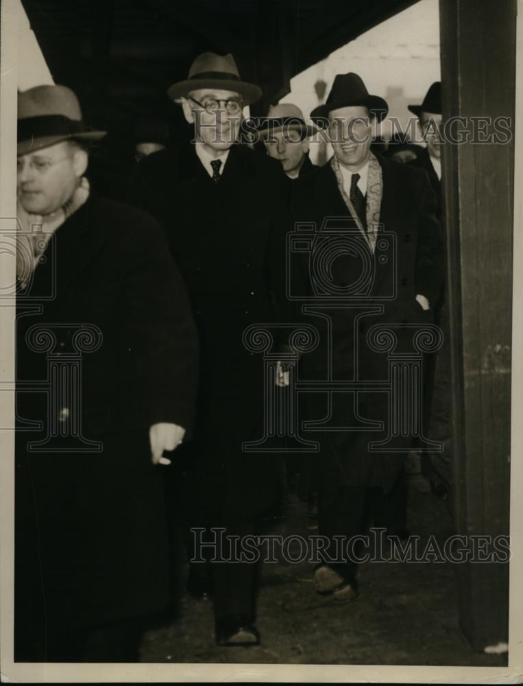 1934 Press Photo Martin Insull Return To Chicago For Trial - nee88551 - Historic Images