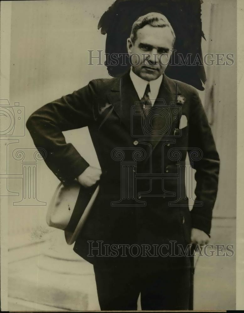 1924 Press Photo Matthew C Brush of NY President American National Corp - Historic Images