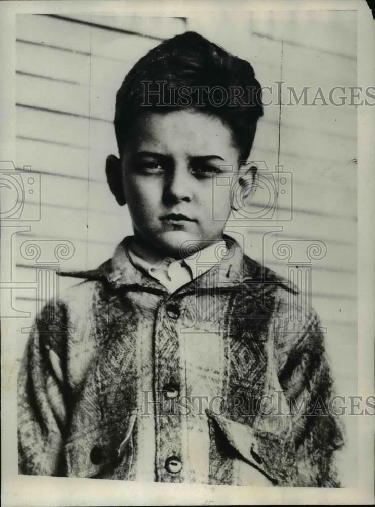 1930 Press Photo Charles Junior Hannahof key to Melvin Horsr disapperance - Historic Images