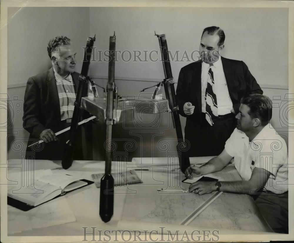 1958 Press Photo RG LeTourneau Inc, Longview TX VP RL LeTourneau - nee89927 - Historic Images