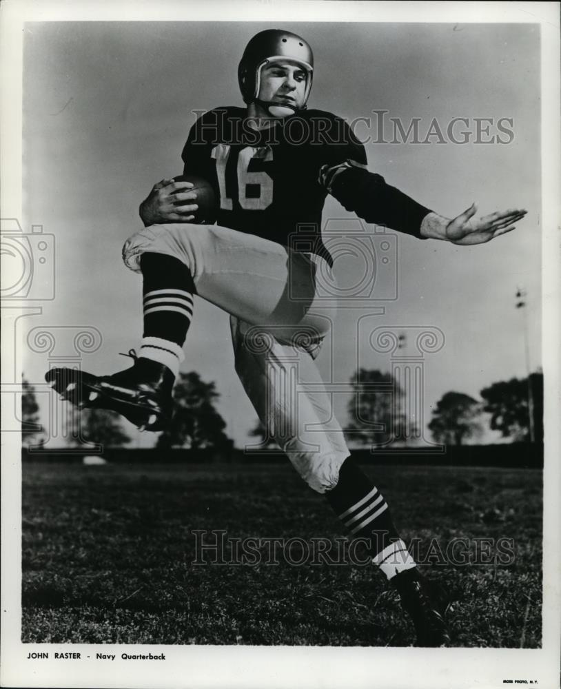 1952 Press Photo John Raster, Navy Quarterback - cvs02849 - Historic Images
