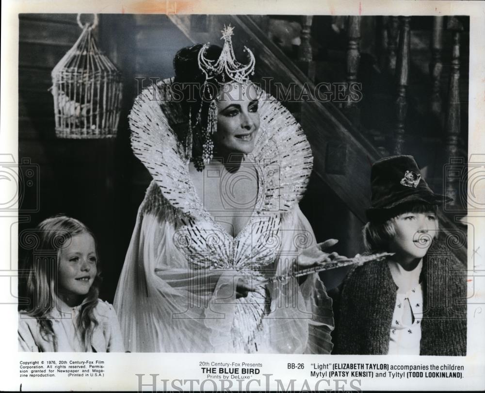 1976 Press Photo 20th Century Fox presents The Blue Bird with Elizabeth Taylor - Historic Images
