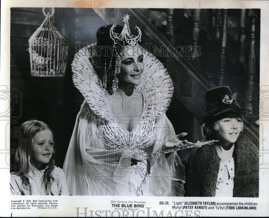 1976 Press Photo 20th Century Fox presents The Blue Bird with Elizabeth Taylor - Historic Images