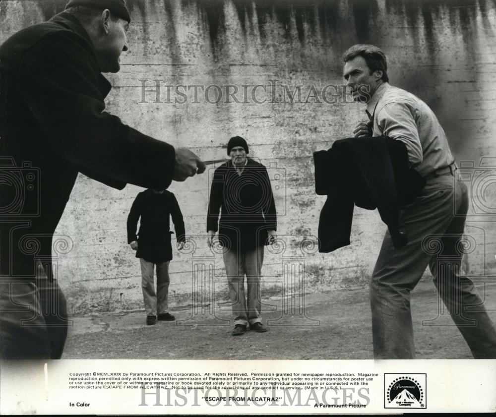 1979 Press Photo Clint Eastwood in Escape From Alcatraz - cvp80467 - Historic Images