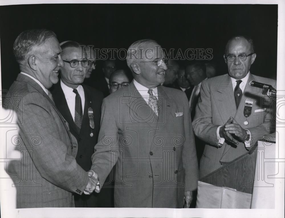 Press Photo Former President Harry S Truman - cvp80495 - Historic Images