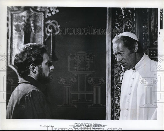 1966 Press Photo Scene from The Agony and the Ecstasy - cvp74743 - Historic Images