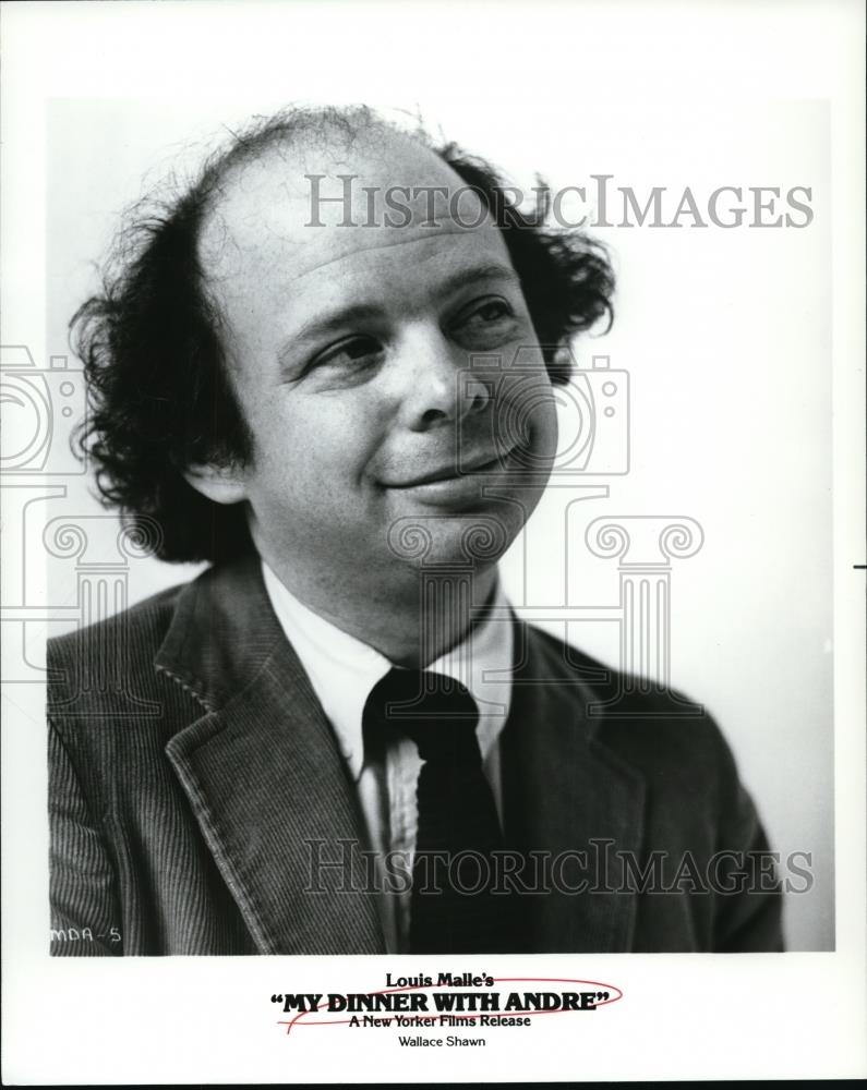 1987 Press Photo Wallace Shawn in My Dinner With With Andre - cvp80179 - Historic Images
