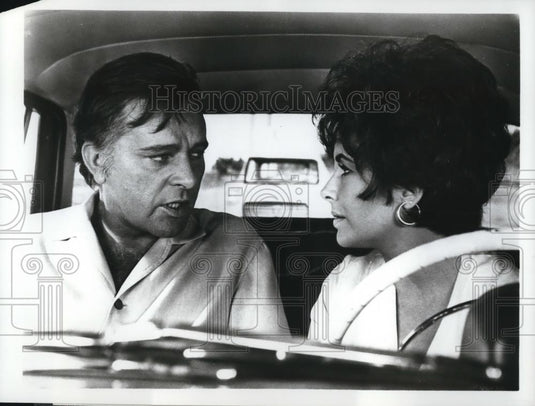 1972 Press Photo Elizabeth Taylor & Richard Burton in The Comedians - cvp78476 - Historic Images