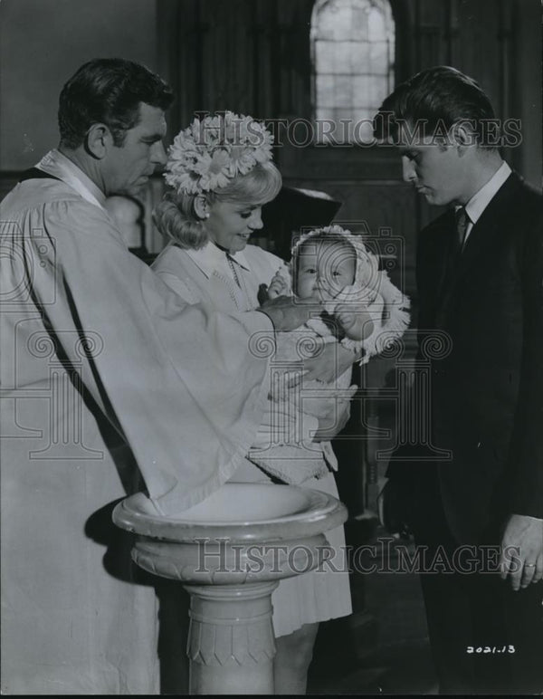 1969 Press Photo Andy Griffith, Richard Van Vleet in An Angel In My Po ...