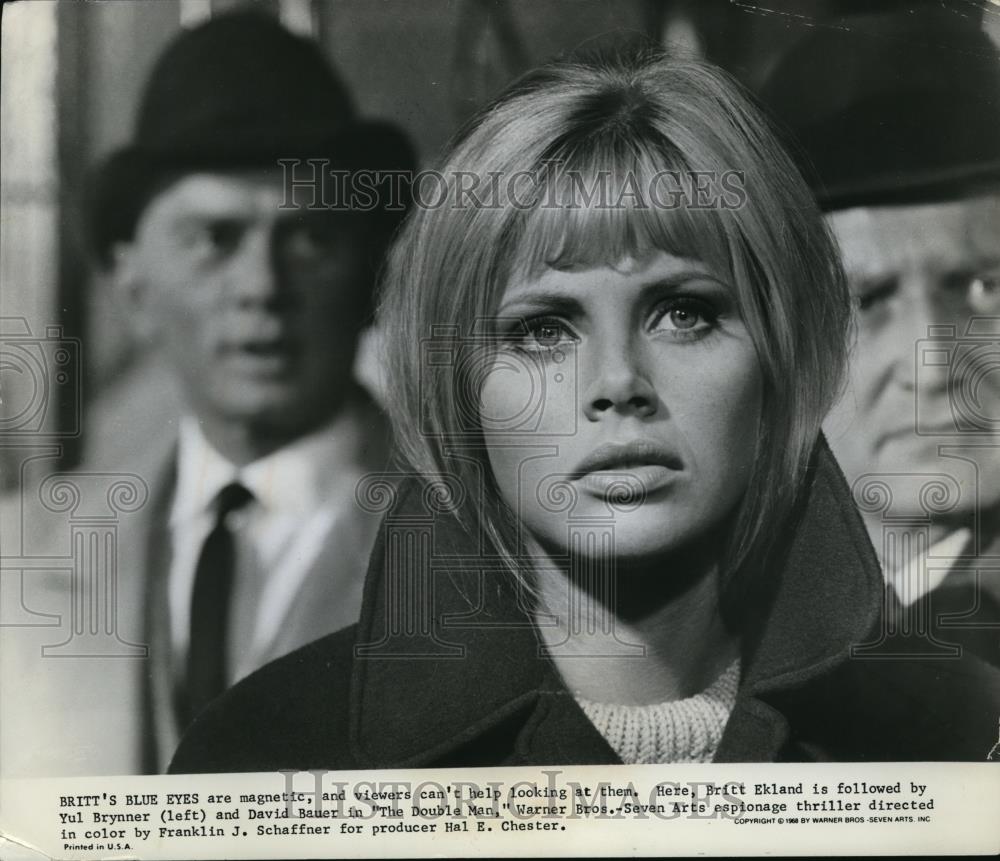 1968 Press Photo Britt Ekland in The Double Man - cvp80362 - Historic Images