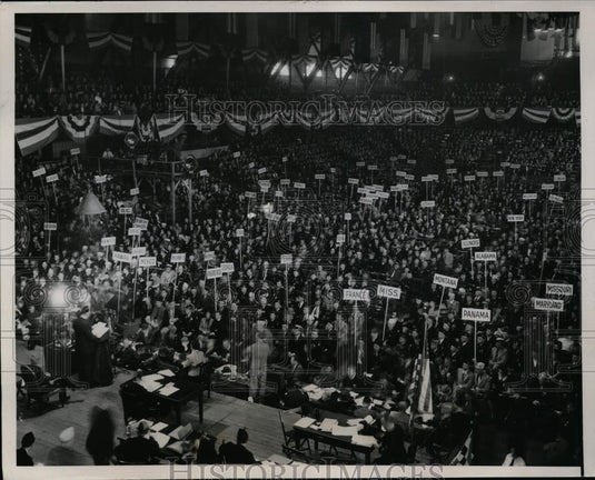 1939 Press Photo Chicago American Legion convention open eith 1398 delegates - Historic Images