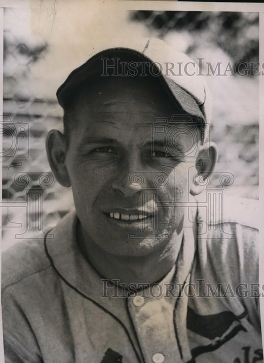 1936 Press Photo St. Louis Cardinals pitcher Dominic J. Ryba - Historic Images