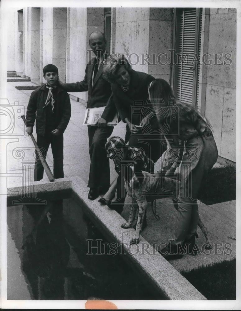 1967 Press Photo Ambassador and Mrs. Angier Biddle Duke Madrid Spain - cvp03761 - Historic Images