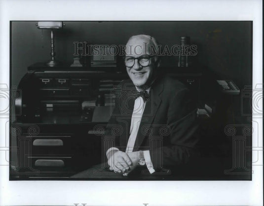 1983 Press Photo Joseph E. Corr Jr. Publisher of Vanity Fair Magazine - Historic Images