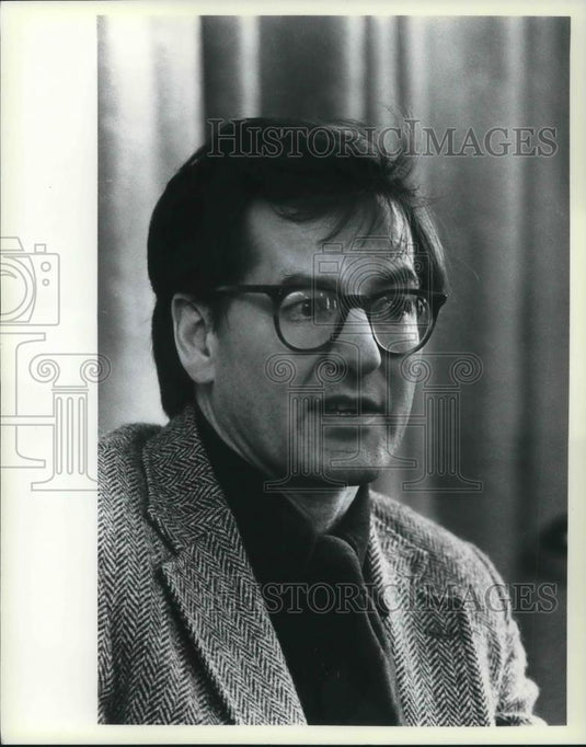 1981 Press Photo George Gilder Author Of Supply Side Economics  - cvp18243 - Historic Images