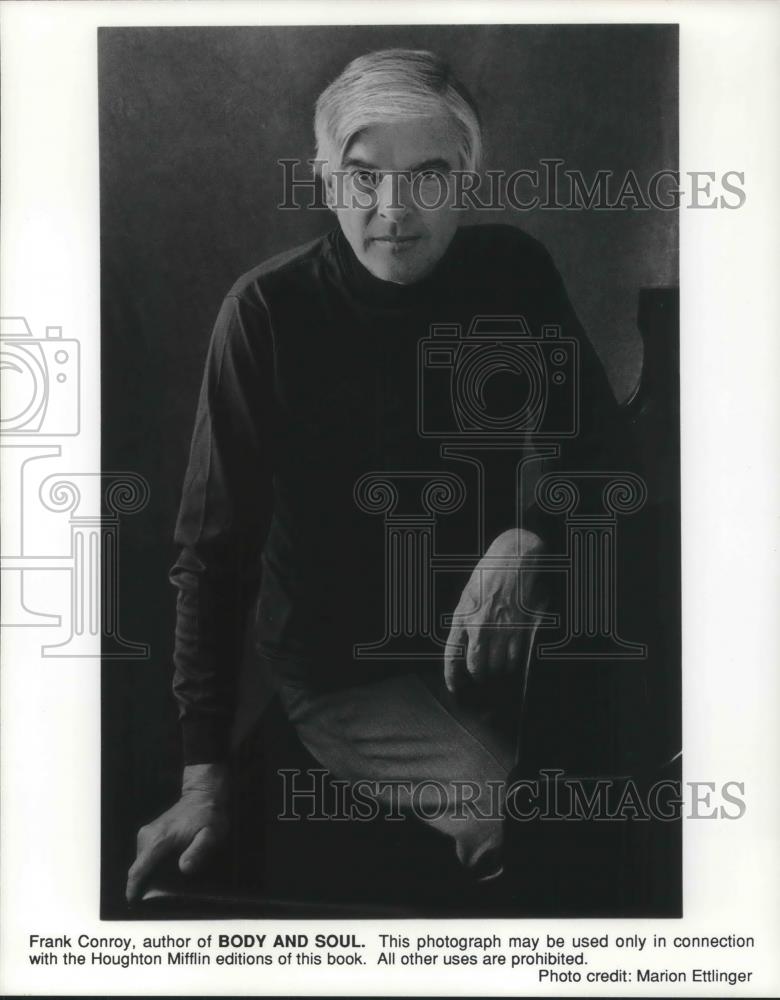 1994 Press Photo Frank Conroy Author of Body and Soul Book - cvp02295 - Historic Images