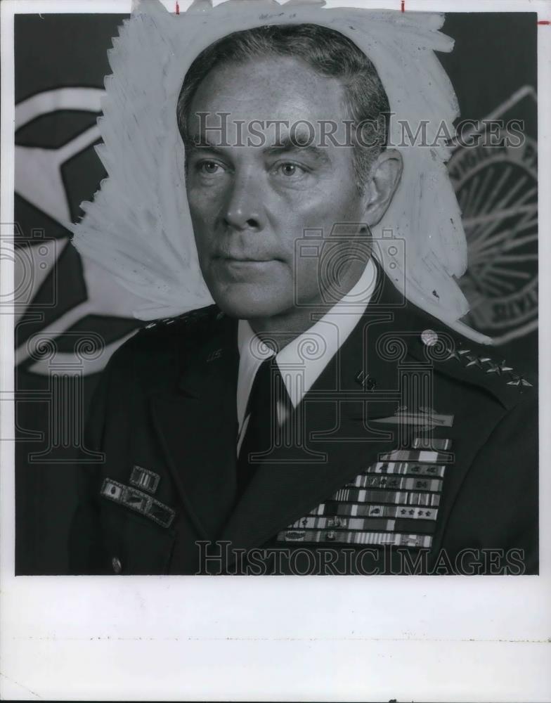 1978 Press Photo Gen. Alexander M. Haig Jr. NATO Supreme Commander Europe - Historic Images