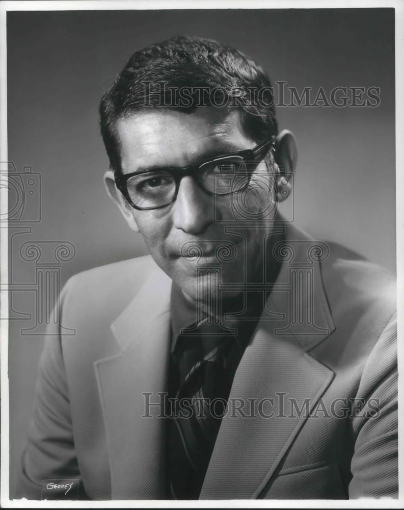 1973 Press Photo Jack Conn Vice President Bates & Springer - cvp02385 - Historic Images