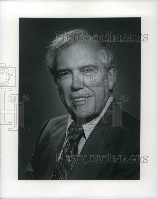 1981 Press Photo Douglas A Fraser President United Auto Workers Union - Historic Images