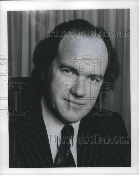 1978 Press Photo Michael G. Conroy Publisher Atlantic Edition Newsweek - Historic Images