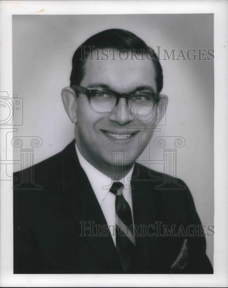 1971 Press Photo Morton G Epstein President - cvp05973 - Historic Images