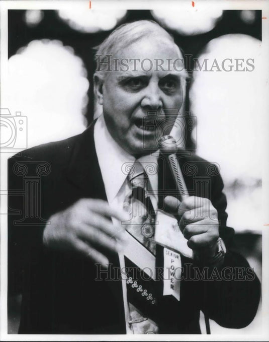 1977 Press Photo John A. DeVito, Senior Power - cvp03611 - Historic Images