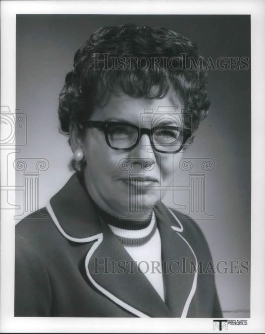 1972 Press Photo Marnie B Fouse Promotion Editor Newspaper Enterprise Associatio - Historic Images
