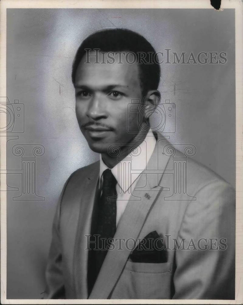 1969 Press Photo George Forbes Politician Cleveland City Council - cvp ...