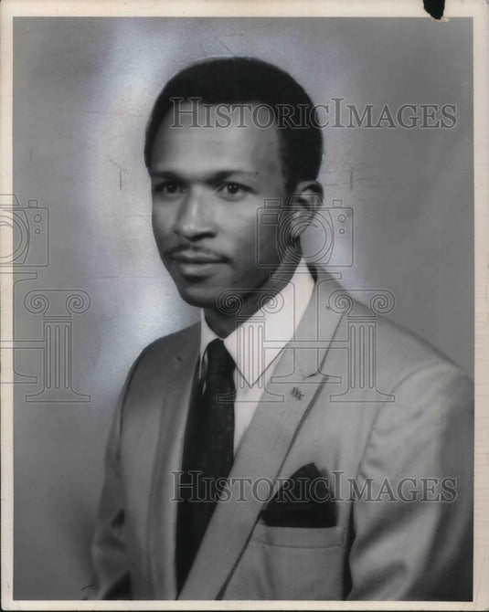 1969 Press Photo George Forbes Politician Cleveland City Council - cvp15370 - Historic Images