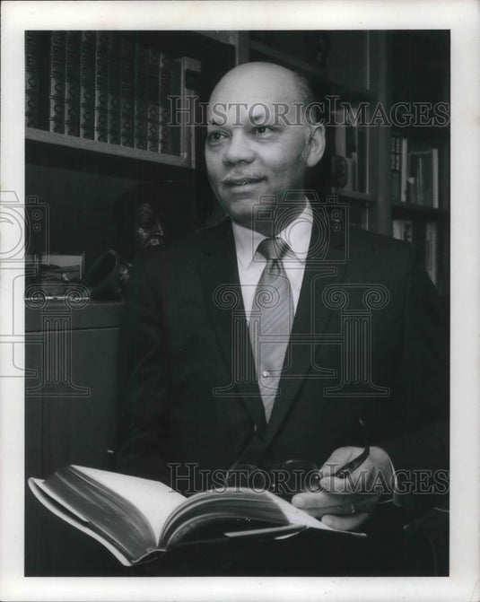 1972 Press Photo Dr Kenneth W Clement Candidate for US Senate - cvp05363 - Historic Images