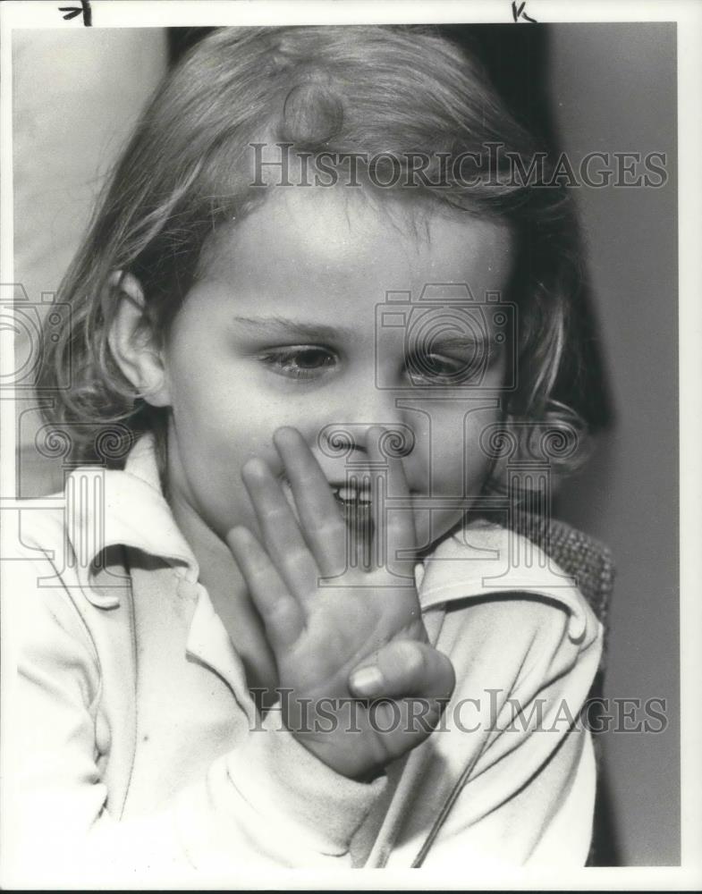 1982 Press Photo Denise Kay Gravely Kidnap Victim Ohio - cvp13363 - Historic Images