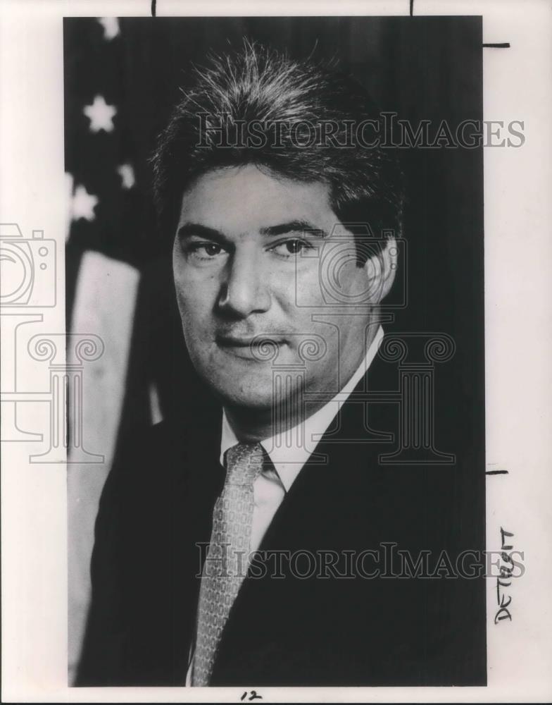 1990 Press Photo Thomas T Demery Former Federal Housing Commissioner - cvp06943 - Historic Images