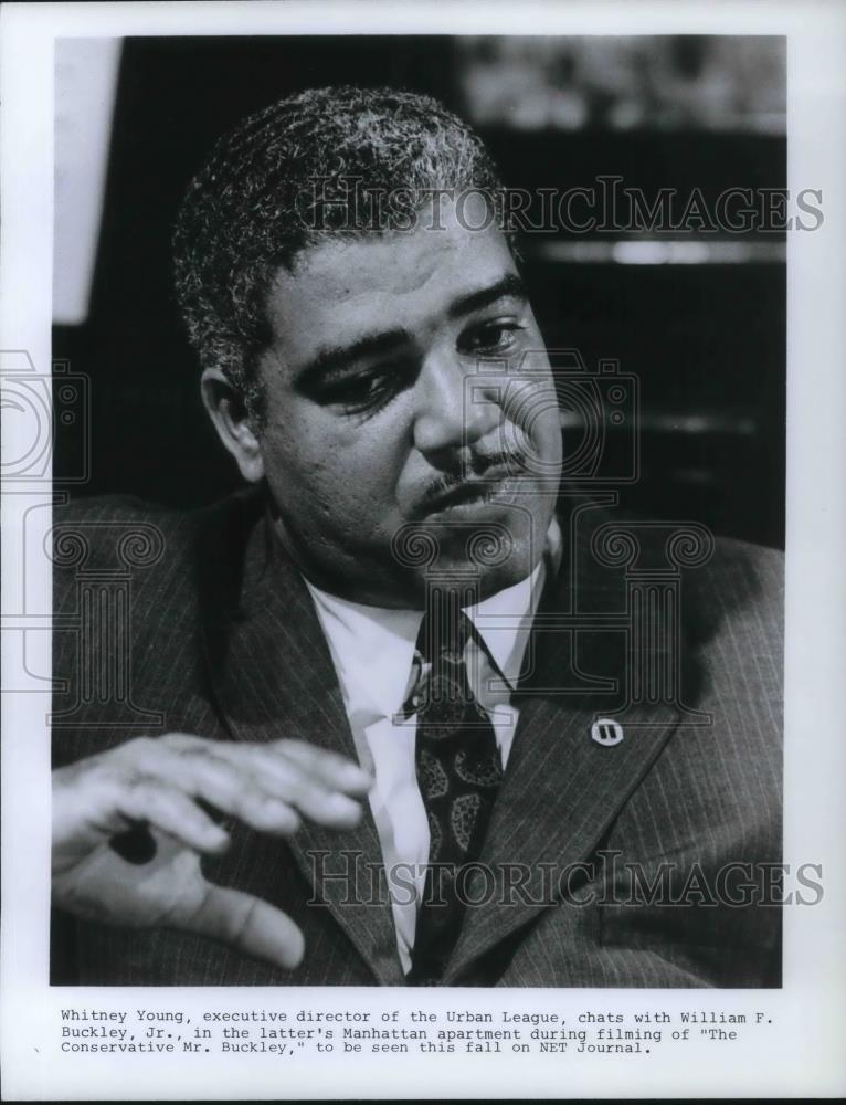 Press Photo Whitney Young, executive director of the Urban League - cvp19754 - Historic Images